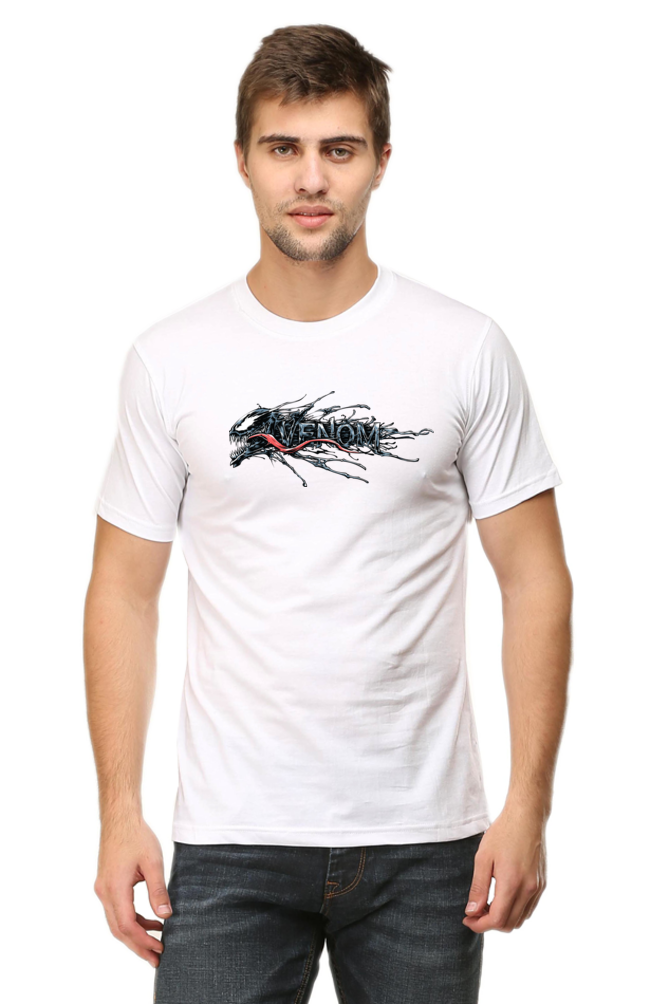 Venom Regular Cotton Round Neck T-shirt