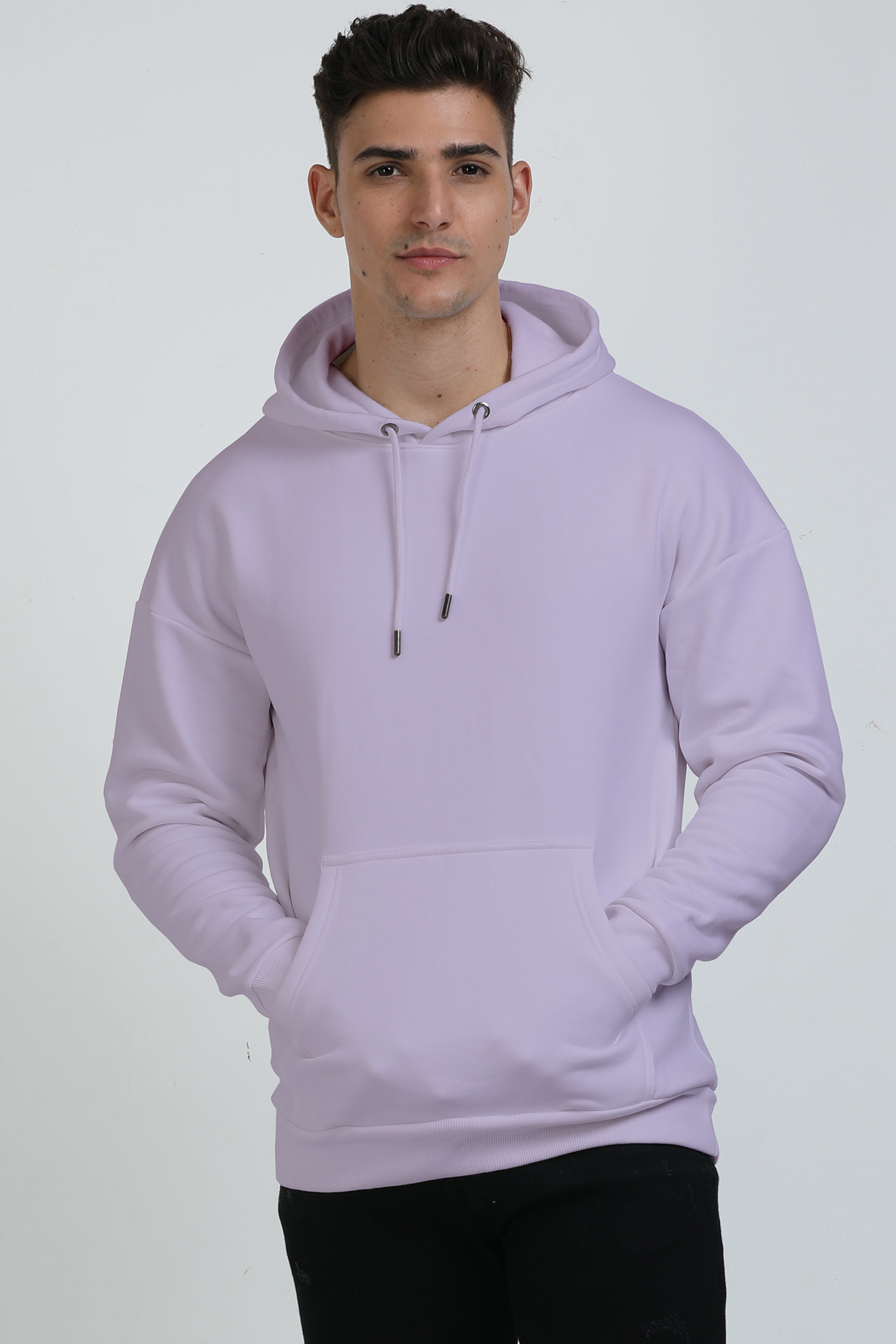 Plain Heavy Weighted Oversized Hooded Sweatshirt